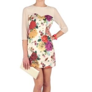 Ted Baker Ferre Bug Floral Beaded Dress Size 1